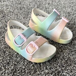 Pastel Rainbow Kids Sandals